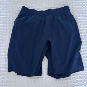 Lululemon Athletica Navy Blue Men's Athletic Shorts Linerless Size Medium